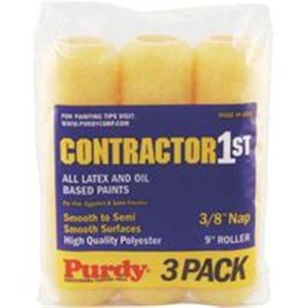 PURDY Purdy Corporation Roller Cover Poly 3Pk 9X3/8In 14C867000 716341351182